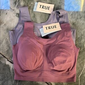 NWT True & Co. Women's Bras in Mauve and Lavender Size M